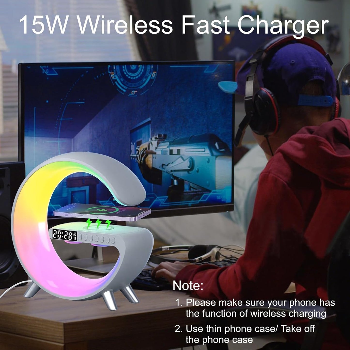 G Shape Night Lamp | Night Light Lamp | Digital Electro Shop