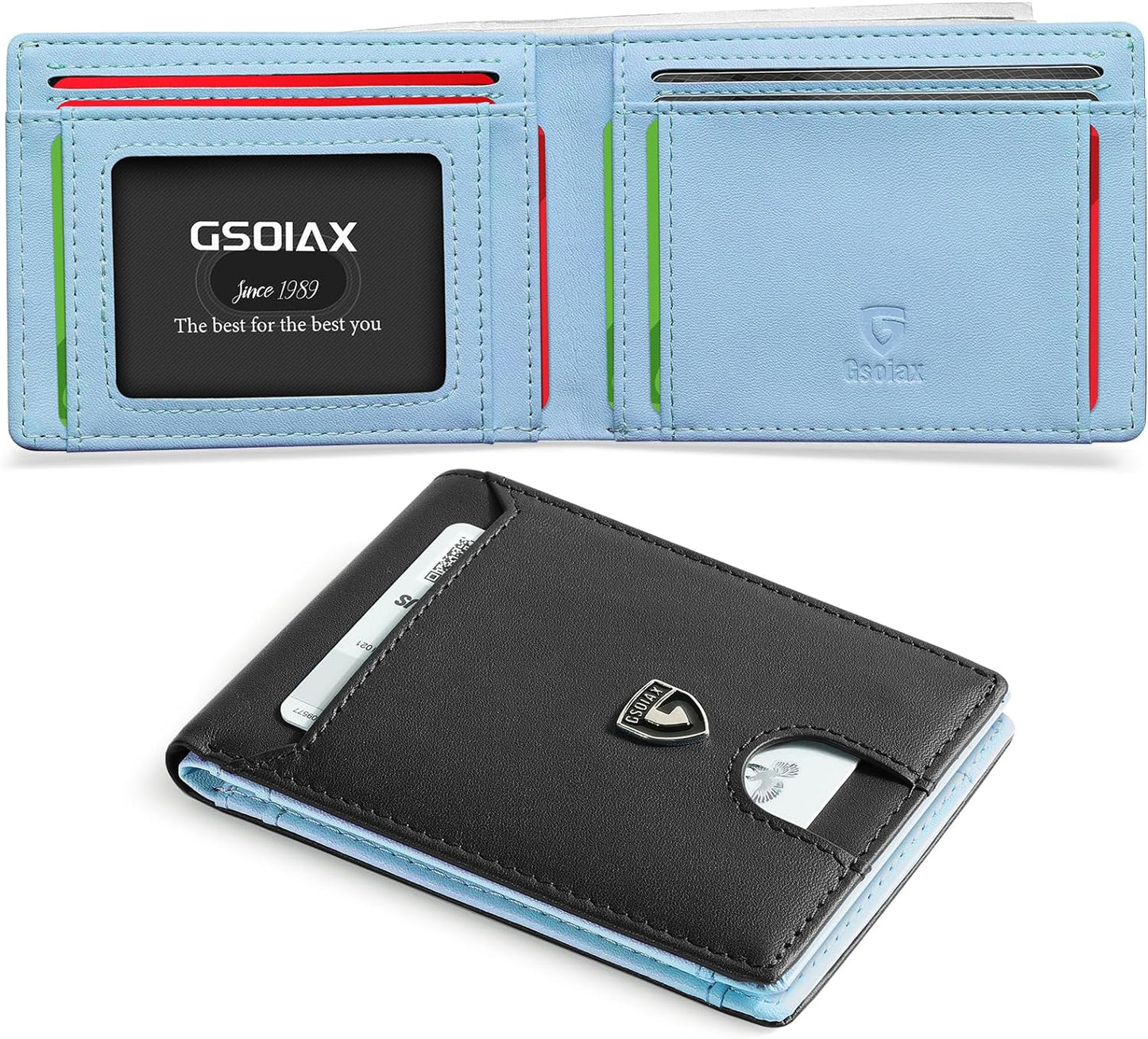 Men's Slim Bifold Wallet | Slim Bifold Wallet | Digital Electro Shop