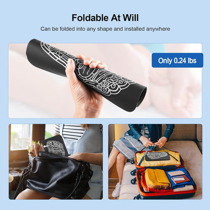 EMS Foot Massager Mat: Foldable, 8 Modes, 19 Intensity Levels for Relaxation & Pain Relief