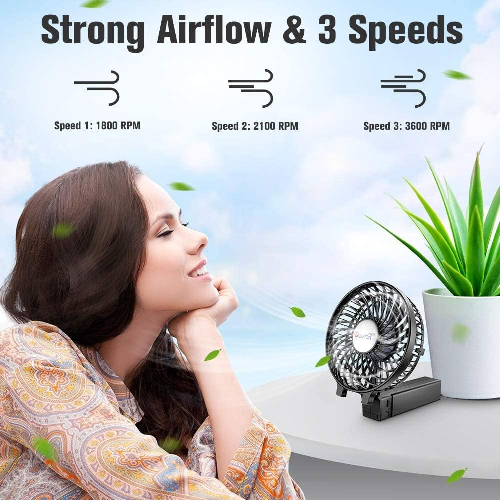 Portable Handheld Fan | Mini Rechargeable Fan | Portable Handheld Fan